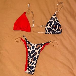 Two toned Bathing suit